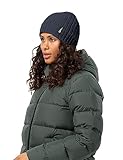 Jack Wolfskin Unisex Rib Knit Beanie-Mütze, Night Blue, one Size