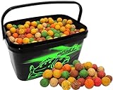 Magic Baits Boilie Mix im Eimer 4 Kg Futterboilies Feeder Boilie Karpfenboilies Carp Baits