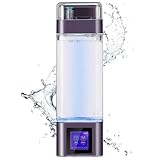 E-ROOM TREND Wasserstoff Wasserflasche | 350ML 2000-9000PPB Upgrade Intelligente Touchscreen Steuerung SPE Wasserstoff Generator | Tragbarer Wasserstoff Wasserreiniger Verbesserte Energie (FQ11-1)