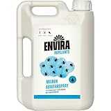 Envira Milben Abwehrspray 2 Liter - Spray mit Langzeitwirkung gegen Milben & Hausstaubmilben - Schutz für Matratzen - Abwehrspray für die Wohnung