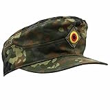 baum-m gmbh Feldmütze der Bundeswehr nach TL Größe 61 flecktarn Schirmmütze Heer BW