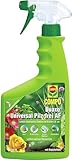 Compo Duaxo Universal Pilz-frei AF, Bekämpfung von Pilzkrankheiten an Zierpflanzen, Gemüse und Kräutern, Anwendungsfertig, 750 ml