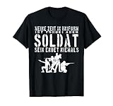 Meine Zeit in Uniform - Soldat Bundeswehr Schwarz T-Shirt