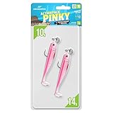 Lieblingsköder Actionpack 10cm - 2 montierte Gummifische, Farbe Lieblingsköder:Pinky