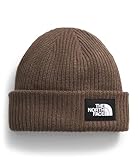 THE NORTH FACE Herren Salty Lined Beanie-Mütze, Smokey Brown, One Size