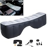 Icelus Auto Matratze Luftmatratze,130 * 27 * 37 cm Rücksitz Lücke Pad Luftbett Kissen, Auto Lücke Pad, Auto aufblasbare Bett mit Luftpumpe für Reisen Camping