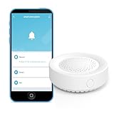 Smart Wi-Fi Sirene Alarm: Home Security Alarm mit 100dB Sounder, Drahtloser Einbruchalarm, App-Fernbedienung, Links mit Tuya Smart-Geräten für Haussicherheit & Hausautomation, Kompatibel mit Alexa