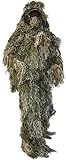 Taktischer 'Ghillie Suit' Tarnanzug mit Jacke, Hose, Kopf- und Gewehrabdeckung Farbe Wood-Land Camo Größe M/L