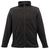 Regatta Vollreißverschluss-Microfleece-Jacke für Herren XL Schwarz