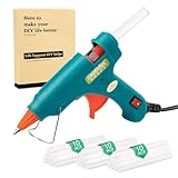 Heißklebepistole, Heissklebepistole 7mm mit 30pcs Heißklebesticks, Klebepistole zum Basteln, Heißklebepistolen Mini Klebepistolen Klein für Kleine Bastelarbeiten