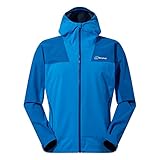 Berghaus Herren Kember Vented wasserdichte shell Jacke, strapazierfähiger, atmungsaktiver Regenmantel, Limoges, L