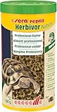 sera reptil Professional Herbivor Nature 1000 ml | Zweikomponentenfutter für Herbivore Reptilien wie Landschildkröten & Leguane | Ohne Farb- & Konservierungsstoffe | Reich an Vitaminen & Algen