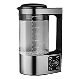 Saiketsu 2L Elektrische Wasserstoffangereicherte Wasserflaschenmaschine Wasserfilter Wasserspender Wasserstoffwassergenerator EU-Stecker