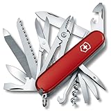 Victorinox Schweizer Taschenmesser Handyman, Swiss Army Knife, Multitool, 24 Funktionen, Klinge, Korkenzieher, Dosenöffner