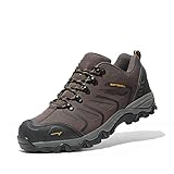 NORTIV 8 Herren Wanderschuhe Trekkingschuhe Outdoorschuhe Wasserdicht Hiking Shoes Kletterschuhe Bergsteigen Klettern Wandern Schuhe BRAUN/SCHWARZ/BRAUN 160448_Low-E Größe 43 (EUR)