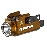 Kompaktes Pistolenlicht, 800 Lumen, per USB wiederaufladbar, Schienenmontage, taktische Waffenleuchte mit verstellbarer Schiene, Schnellentriegelung, Mini-Handfeuerwaffen-Taschenlampe, kompatibel für