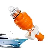 Marine Rescue Light - Blitzwarnlampe, Überlebensboje -Indikator, Driftproof -LED -Marker | Kompaktes Notfallsignalblitzgerät, Intensiv