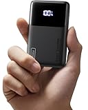 INIU Power Bank, 22.5W Ultraleicht 10000mAh Powerbank Schnelllade-LED-Display tragbares Ladegerät PD3.0 QC4.0, 3A Ausgänge Taschenlampe Handyakku kompatibel mit iPhone 16 15 14 13 Samsung S24 S23 iPad
