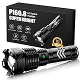 Glarylight Taschenlampe LED Aufladbar,990000 Lumen Extrem Hell Anti Rutsch Textur Zoombare Starke Taschenlampen USB C mit 5 Lichtmodi, IPX7 Wasserdicht Flashlight Handlampe für Outdoor, Wandern