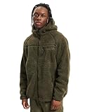 Brandit Teddyfleece Worker Jacket, Farbe: olive, Größe: M