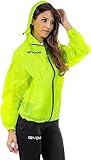 Givova Herren Rain Basico Jacke, Gelb Fluo, S EU