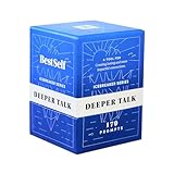 BestSelf Gesprächsstarter DeepTalk Deck, leistungsstarkes Werkzeug zum Aufbau und Stärken von Beziehungen durch Kultivierung offener, fesselnder und sinnvoller Interaktionen – 150 ansprechende