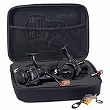 Anaconda Magist BTR-6000 BlackBox LE 2pcs, Angelrolle, Karpfenrolle, BigPit, Geschenkset ideal zum verschenken, inkl. einem exklusiven Flaschenöffner (Beauty Carp), Mattschwarz