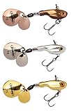 Berkley Pulse Spintail 3er-Pack, Angelhaken, Hartköder, Raubfischangeln, Barsch, Unisex, sortiert, 9g, Varied