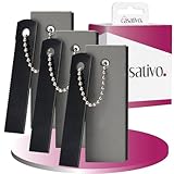 Casativo-Outdoor 3er-Set Magnesium Feueranzünder mit Schaber und integr. Feuerstahl, Survival Feuerstarter für Lagerfeuer, Holzöfen, Camping und Outdoor Abenteuer