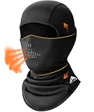 GXCROR Winter Sturmhaube Balaclava Skimaske, Winddicht und warm, Vollgesichtsmaske für Skifahren, Motorradfahren, Angeln, Laufen und Outdoor-Aktivitäten
