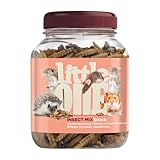 Little One Insektenmischung | 75 g | Ergänzungsfuttermittel für Hamster, Ratten, Mäuse, Rennmäuse, Igel und Zuckergleiter | Zur Unterstützung des Wohlbefindens | Proteinreich