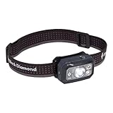 Black Diamond Unisex – Erwachsene Storm 400 Wasserdicht, staubdicht LED Stirnlampe, Graphite, All