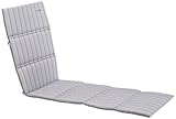 Kettler 0309004-8674 Auflage für textilbespannte Alu-Liege 200 x 60 x 3 cm, grau gestreift