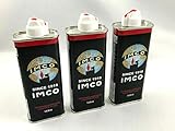 IMCO Benzin - Das Original - 3 x 133ml Kanister Feuerzeug Benzin