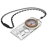 Silva Kompass Outdoor - Compass 5 - Von NATO-Streitkräften Vertraut - Maßstab 1:25k 1:40k 1:50k mm & in - Wanderkompass für Fortgeschrittene Nutzer und Profis - Marschkompass Kompass Militär