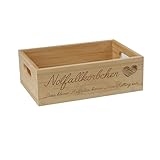 SNEG Notfallkörbchen für Hochzeit - Notfallbox aus Holz (Bambus) (Motiv #2)