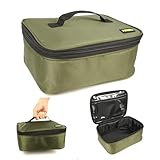 Hirisi Tackle Mehrzweck-Tasche zum Angeln Karpfenangeln - PVC Oxford Material, Aufbewahrung von Fischrollen und Ködern Angeltasche Angelzubehör (FBA-M)