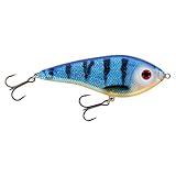 Westin Swim Glidebait 10cm 31g Low Floating Jerkbait, Farbe:3D Water