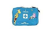LittleLife Mini Erste-Hilfe-Kit mit CE-zertifizierten Inhalten, ideal für Haus und Familie Urlaub zu behandeln gemeinsame Verletzungen