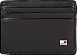 Tommy Hilfiger Herren Geldbeutel Eton aus Leder, Schwarz (Black), Einheitsgröße