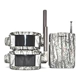 Wireless Sync Alarm System Kits, wasserdicht 984ft Reichweite Jagd Alarm, PIR Bewegungserkennung Schutz für Haus Garten Türklingel Outdoor Wild Camping Sicherheit Alarm WG-SY007P12
