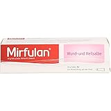 Mirfulan® Wund- und Heilsalbe mit bewährter Formel bei wunder, gereizter & juckender Haut I beschleunigt Wundheilung, fördert Regenerationsprozess I Wundsalbe mit Zinkoxid für Erwachsene & Kinder