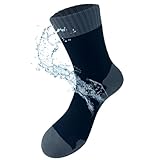 Wasserdichte Socken für Outdoor-Aktivitäten – Ideal für Radfahren, Wandern, Skifahren & mehr(Blue L)