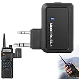 Ham Radio Wireless Programmer Adapter APP und PC Programm für Baofeng UV-5R und mehrere Modelle Keine Treiberprobleme statt Programmkabel - Schwarz