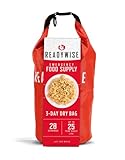 ReadyWise, 28 Portionen, Frühstück, Mittag- Und Abendessen, Grab & Go Dry-Bag, Gefriergetrocknet, Bis Zu 25 Jahre Haltbarkeit, Notfallnahrung, 3 Tage Für 1 Person
