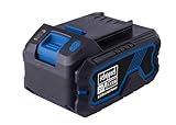 Scheppach 4Ah Lithium-Ionen-Akku 20V Ersatzakku | 20V-IXES-Serie | Ladezeit ca. 60–120 Min (je nach Ladegerät) | 3-stufige LED-Anzeige | Staub- & korrosionsgeschützt