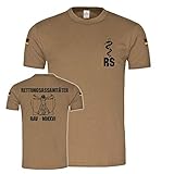 BW Tropen RSU Kompanie Thüringen Regionale Sicherungs Unterstützung Tropenshirt Einsatz Bundeswehr T-Shirt #23581, Größe:L, Farbe:Khaki
