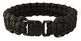 Mil-Tec para Armband 22mm KST.Verschl. schwarz Gr.L