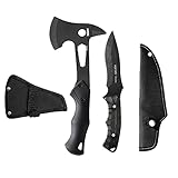 AUFIKR Camping Messer Set Outdoor Messer Outdoor Axt Camping Zubehör für