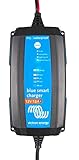 Victron Energy Blue Smart Batterie Ladegerät 12-Volt 15 Ampere 230V - Autobatterie Ladegerät - Batterieerhaltungsgerät und Desulfator - IP65 Geschützt - Bluetooth - CEE 7/17